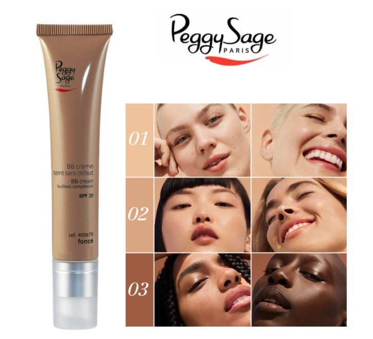 PEGGY SAGE - BB CREAM TEINT SANS DÉFAUT , SPF20 Foncé 400675